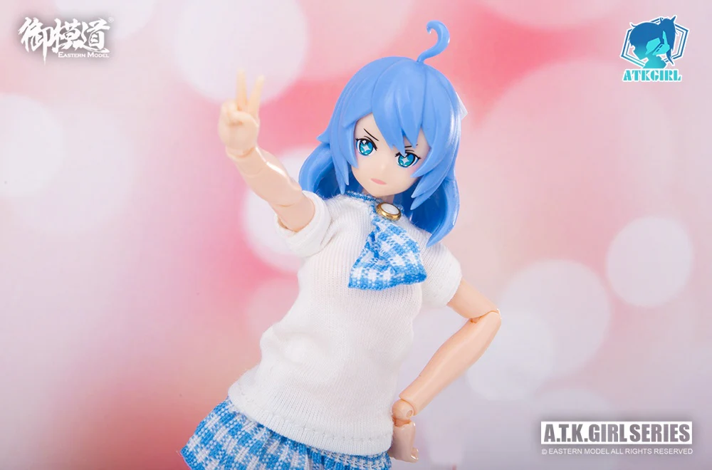 A.T.K.GIRL - Daily Casual Outfits Set 1/12 Plastic Model Kit E-MODEL - Image 6
