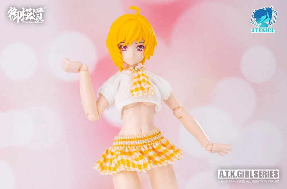 A.T.K.GIRL - Daily Casual Outfits Set 1/12 Plastic Model Kit E-MODEL - Image 7