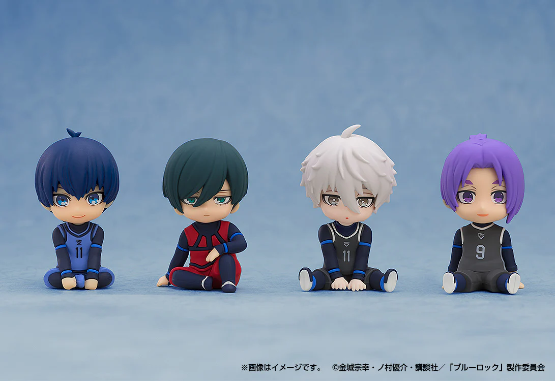 [Pre-order] BLUE LOCK - Isagi Yoichi & Itoshi Rin & Nagi Seishiro & Mikage Reo Rubber Mascot Nendoroid ORANGE ROUGE