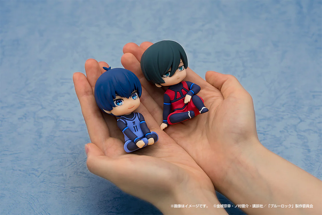 [Pre-order] BLUE LOCK - Isagi Yoichi & Itoshi Rin & Nagi Seishiro & Mikage Reo Rubber Mascot Nendoroid ORANGE ROUGE - Image 7