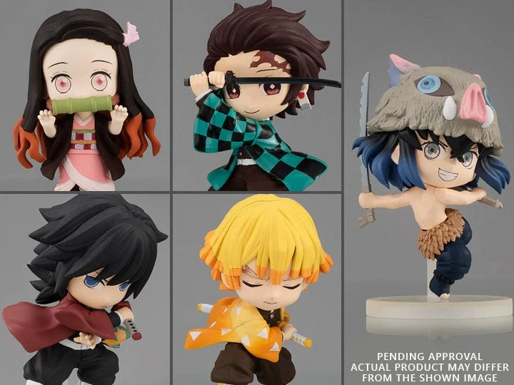 Demon Slayer: Kimetsu no Yaiba - Chibi Masters Set of 5 Figures (Reissue) Blind Box Prize Figure BANDAI SPIRITS - Image 8