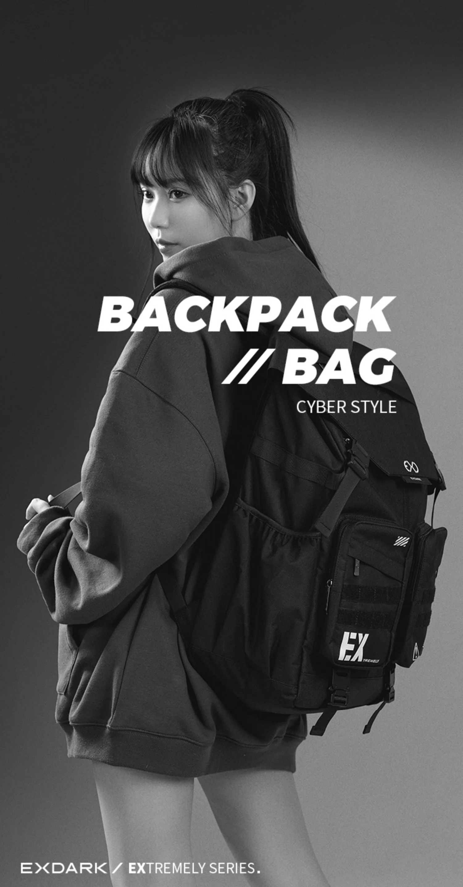EXDARK - EXDARK Original Extremely Series Backpack Moeyu - Image 3