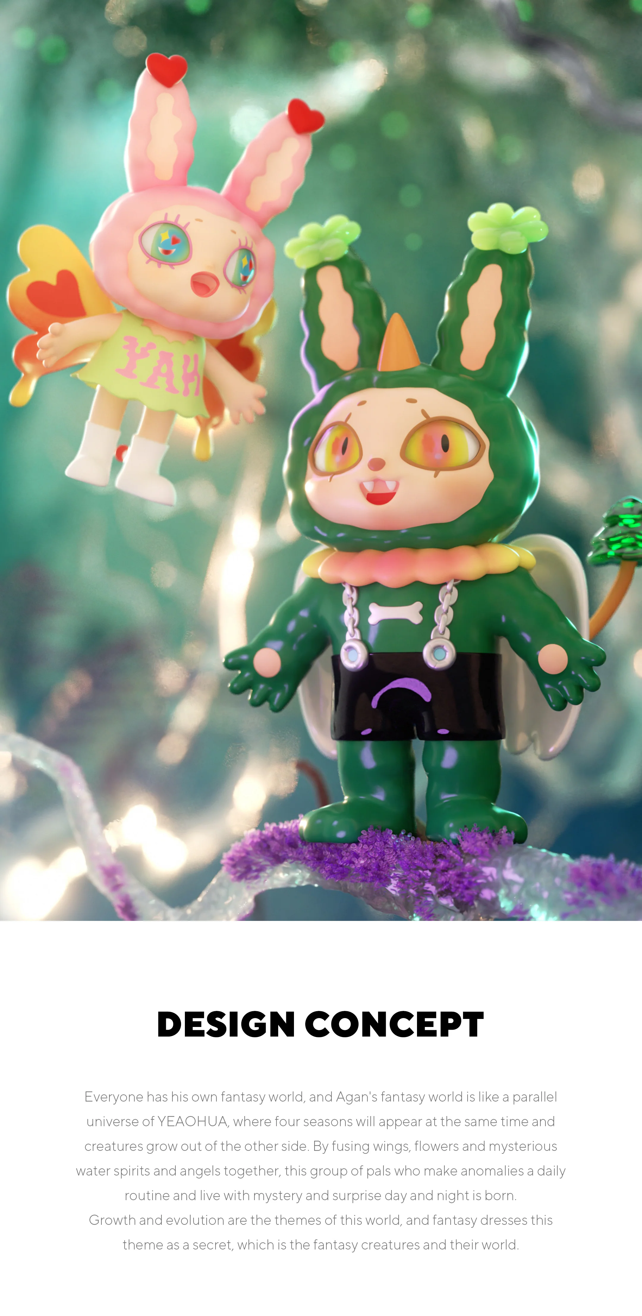 Finding Unicorn - Agan Fantasy Plant Series Blind Box Finding Unicorn - Image 6