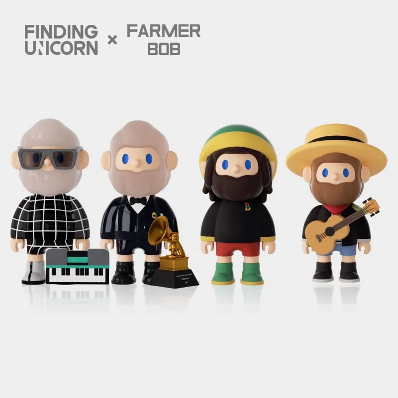Finding Unicorn - FARMER BOB Retro Replay Series Blind Box Finding Unicorn - Image 4