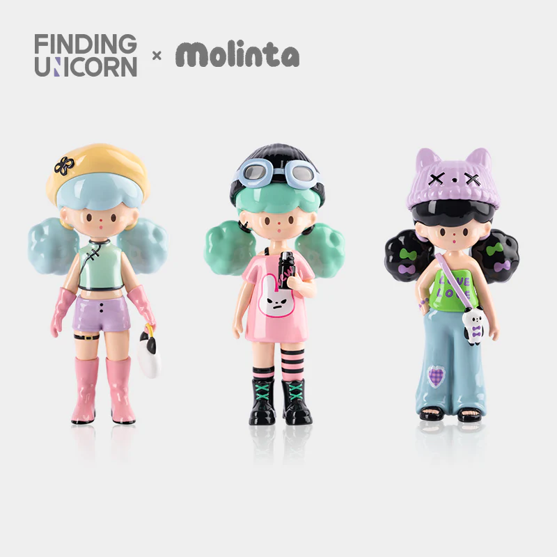 Finding Unicorn - Molinta Gossip Club Series Blind Box Finding Unicorn - Image 3