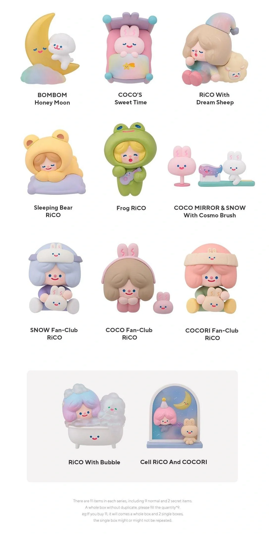 Finding Unicorn - RiCO Happy Dream Series Blind box Finding Unicorn - Image 7