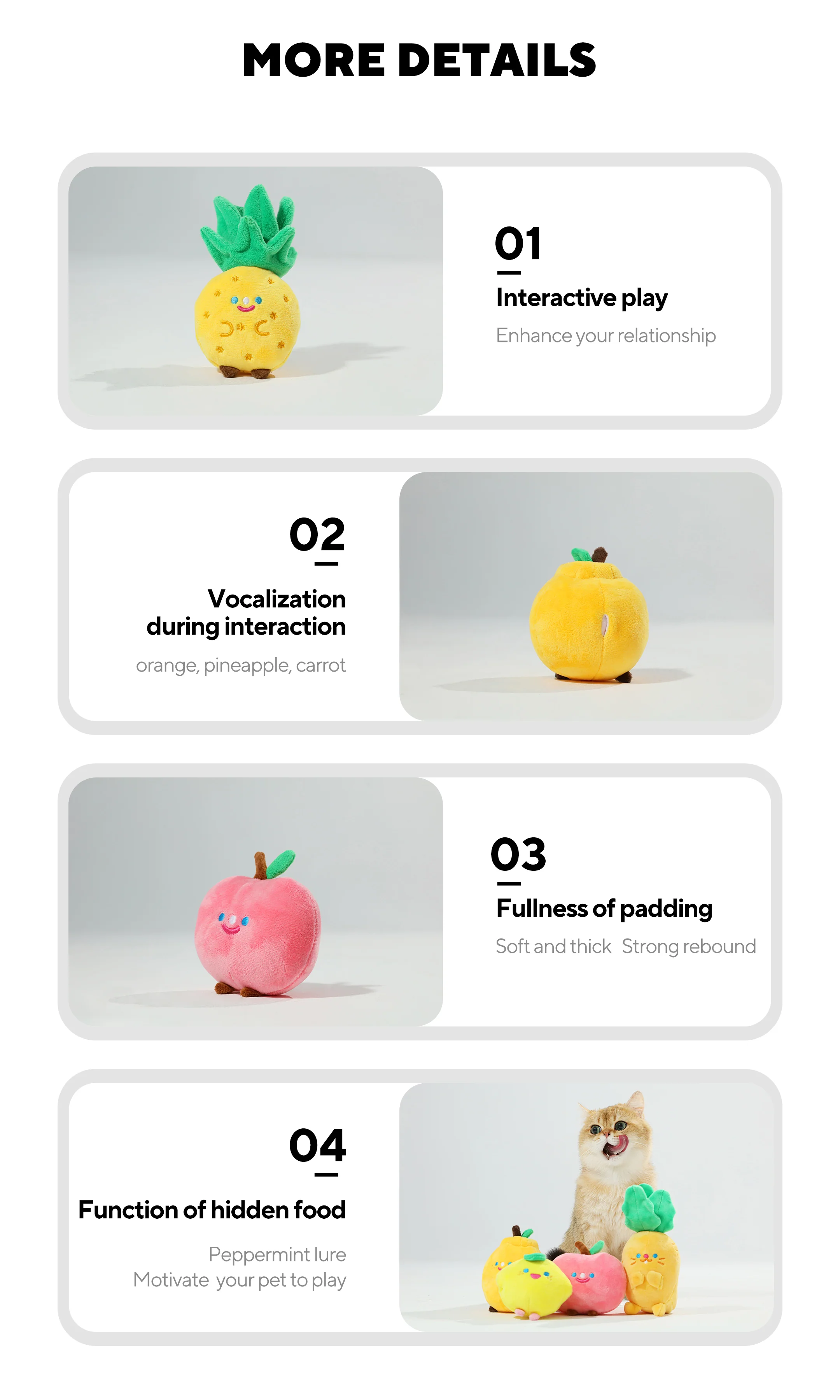 Finding Unicorn - RiCO Pet Fruit Series Toy Blind Box Finding Unicorn - Image 6