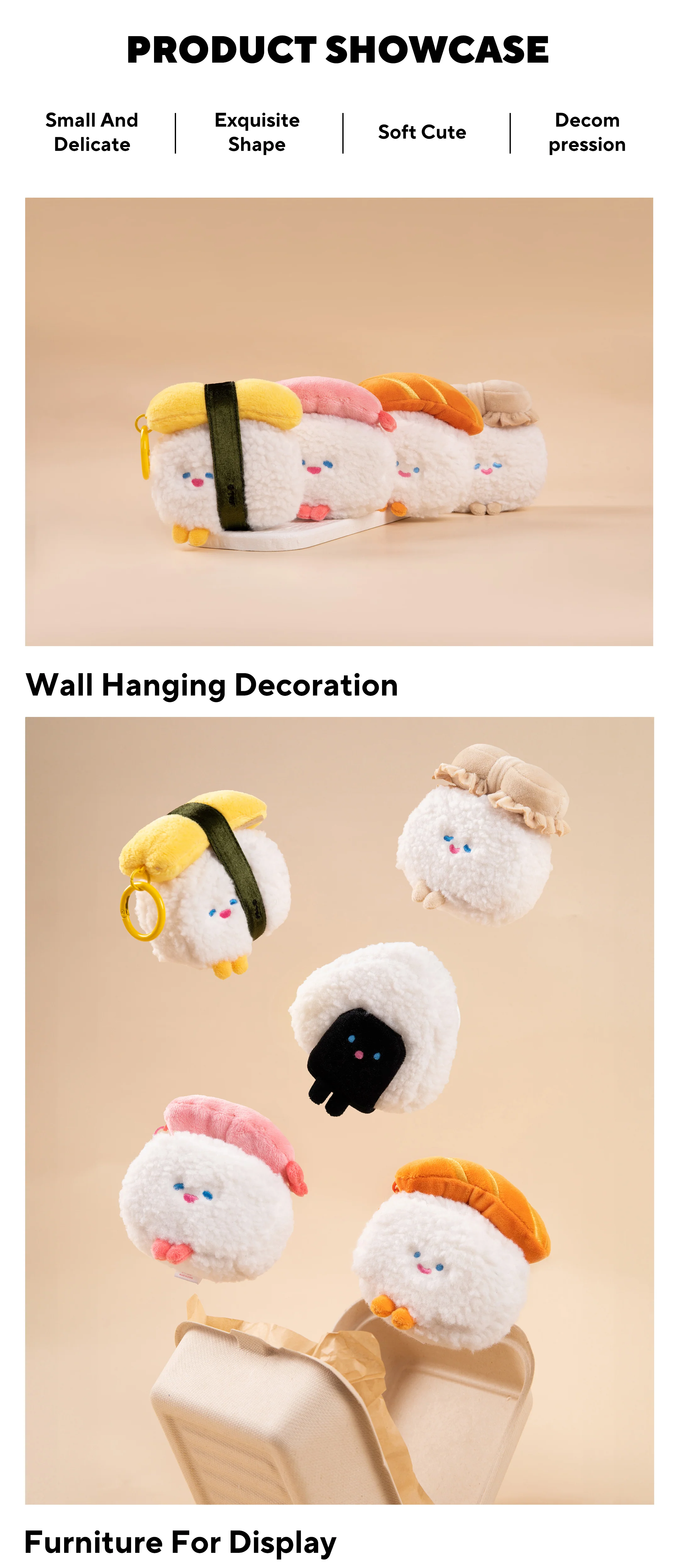 Finding Unicorn - RICO Sushi Plush Home Series Blind Box Finding Unicorn - Image 7