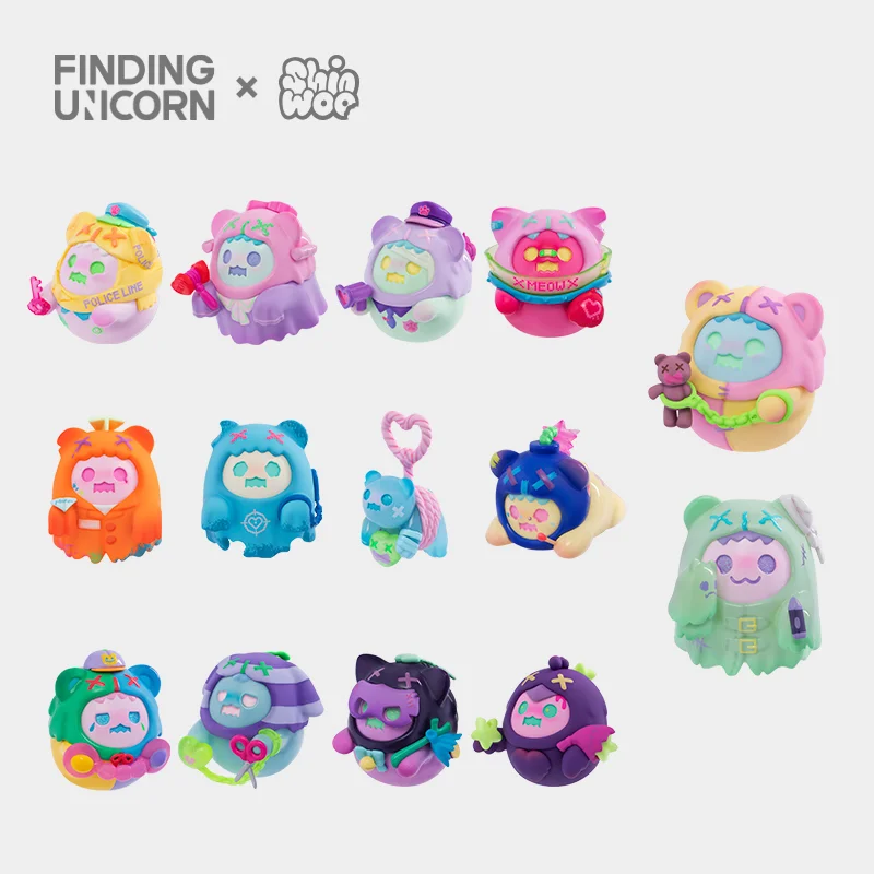 Finding Unicorn - Shinwoo Baddy Bear Town Series Blind Box Finding Unicorn