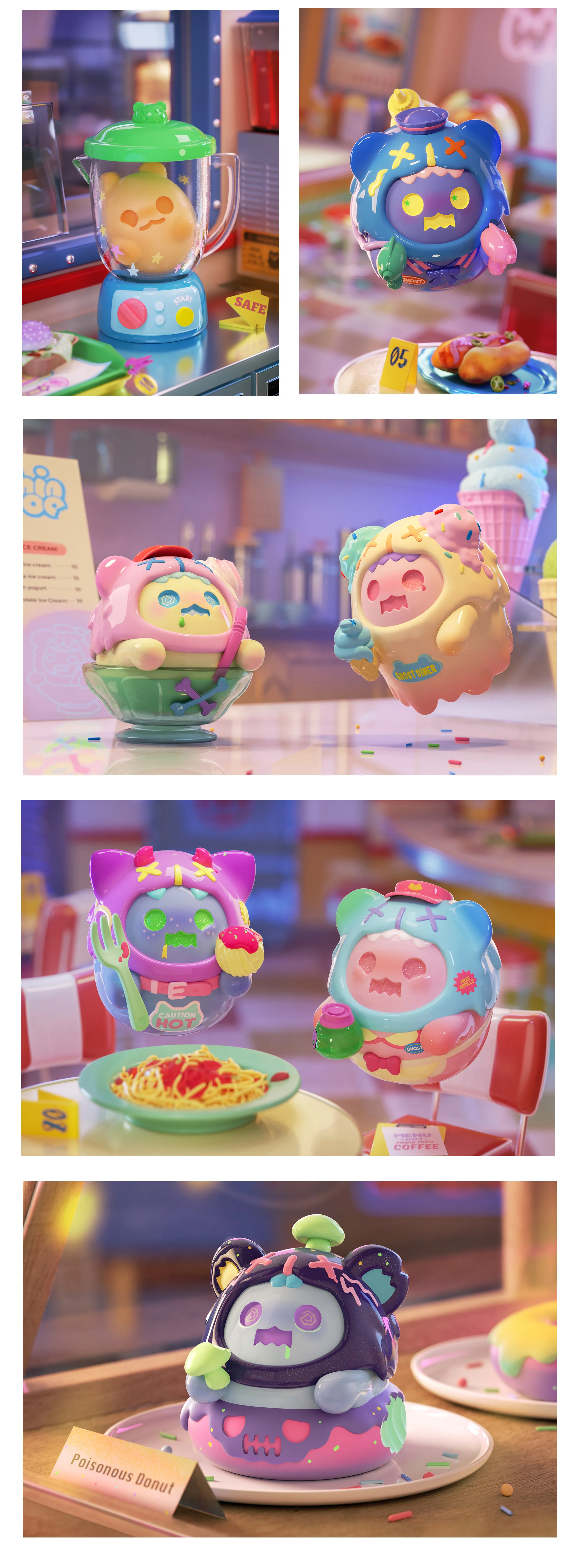 Finding Unicorn - ShinWoo Ghost Diner Series Blind Box Finding Unicorn - Image 13