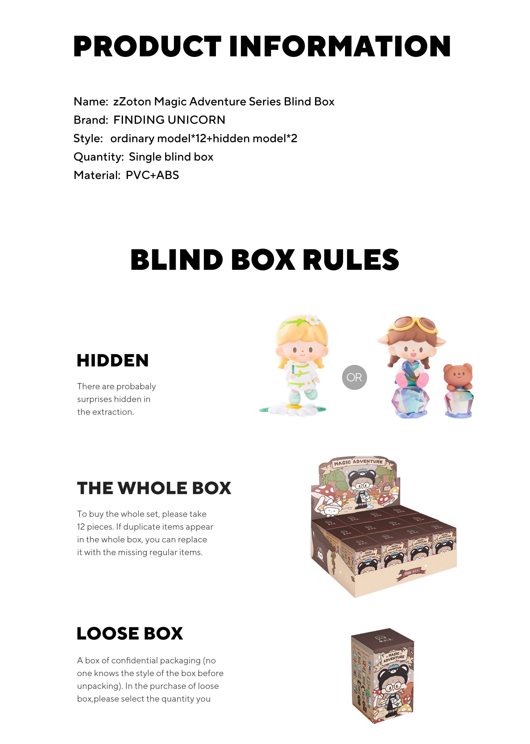 Finding Unicorn - zZoton Magic Adventure Series Blind Box Finding Unicorn - Image 8