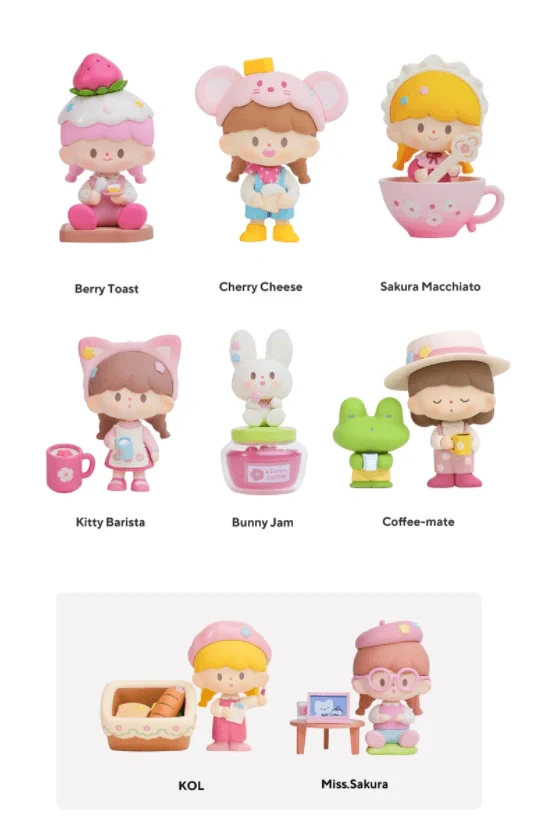 Finding Unicorn - zZoton(Zhuodawang) Cherry Blossom Cafe Series Blind Boxes Finding Unicorn - Image 2