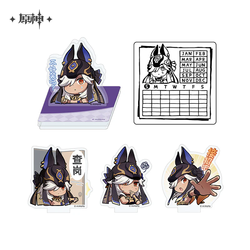 Genshin Impact - Chibi Character Expression Sticker Stamp miHoYo - Image 2