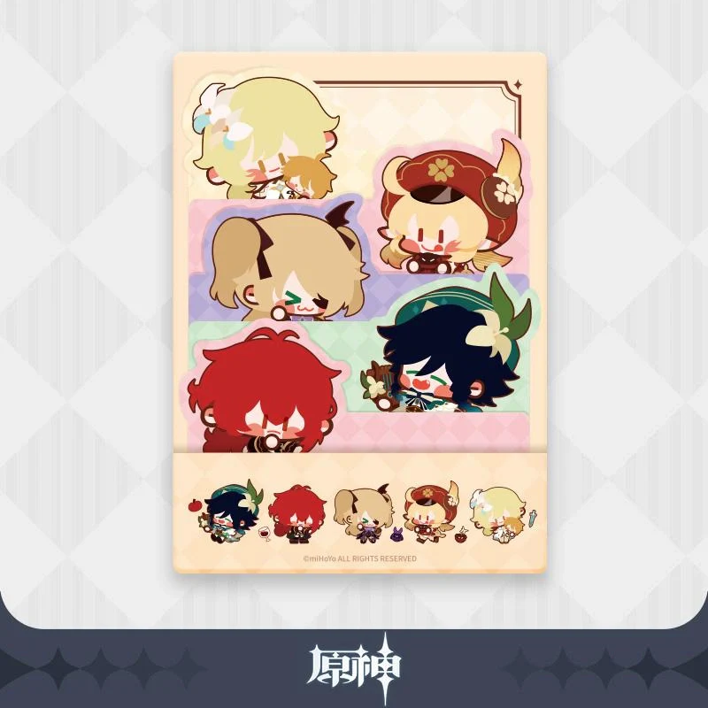 Genshin Impact - Chibi Character Sticky Notepad miHoYo - Image 2