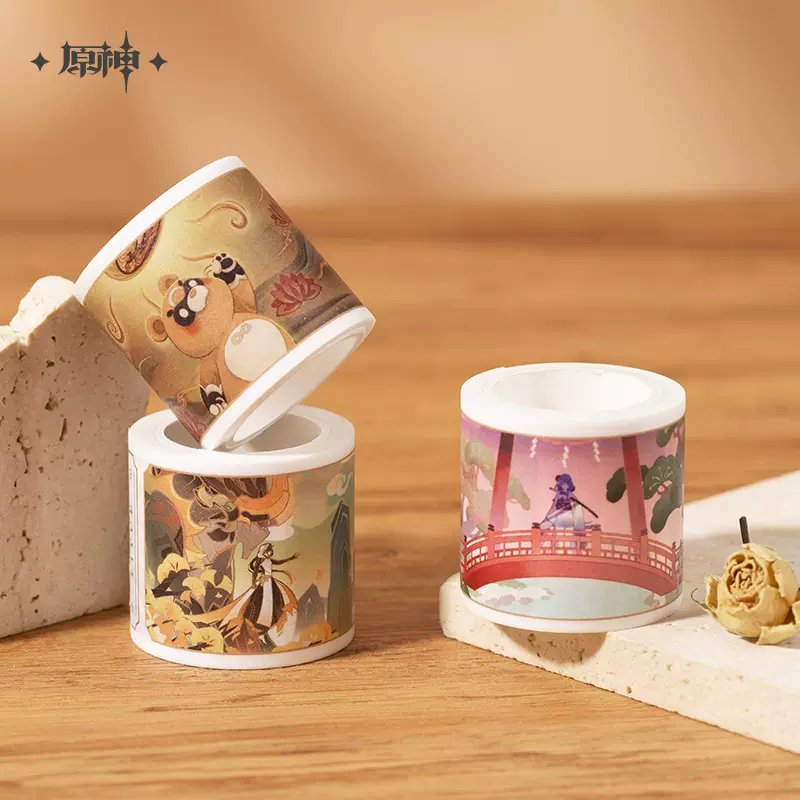 Genshin Impact - Earthly Glimpses Series Washi Tape miHoYo - Image 2