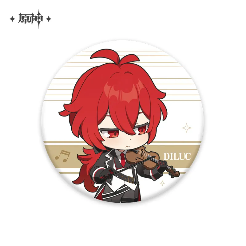 Genshin Impact - Genshin Concert 2021 Chibi Badge miHoYo - Image 9