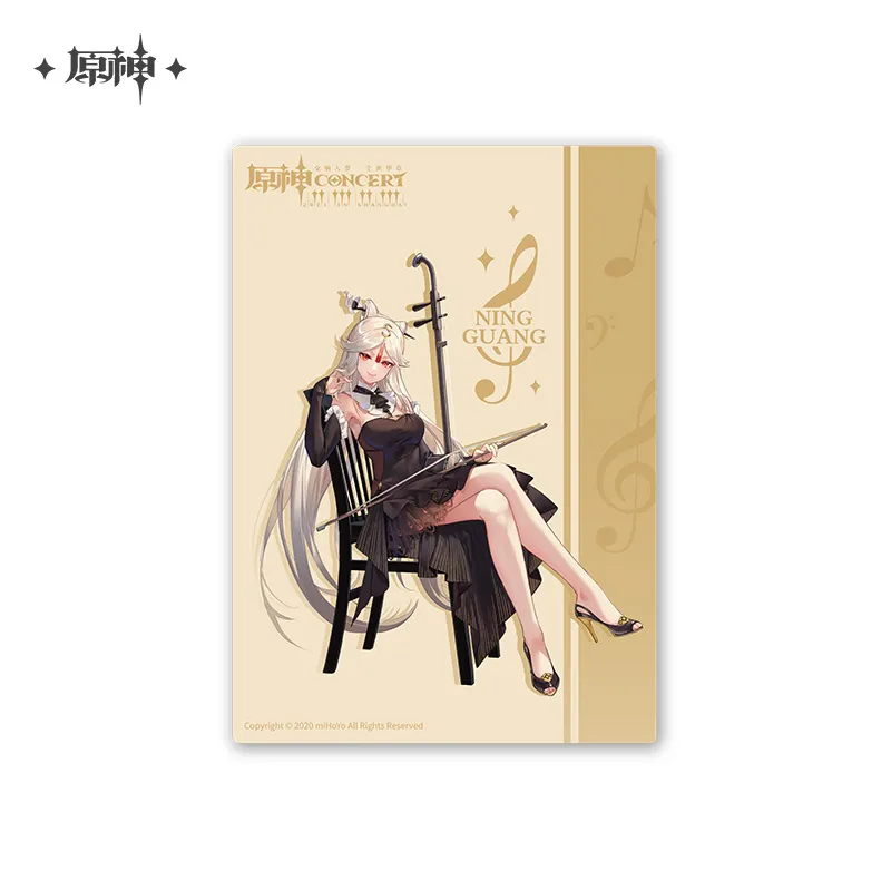 Genshin Impact - Genshin Concert 2021 Postcard Set miHoYo - Image 5