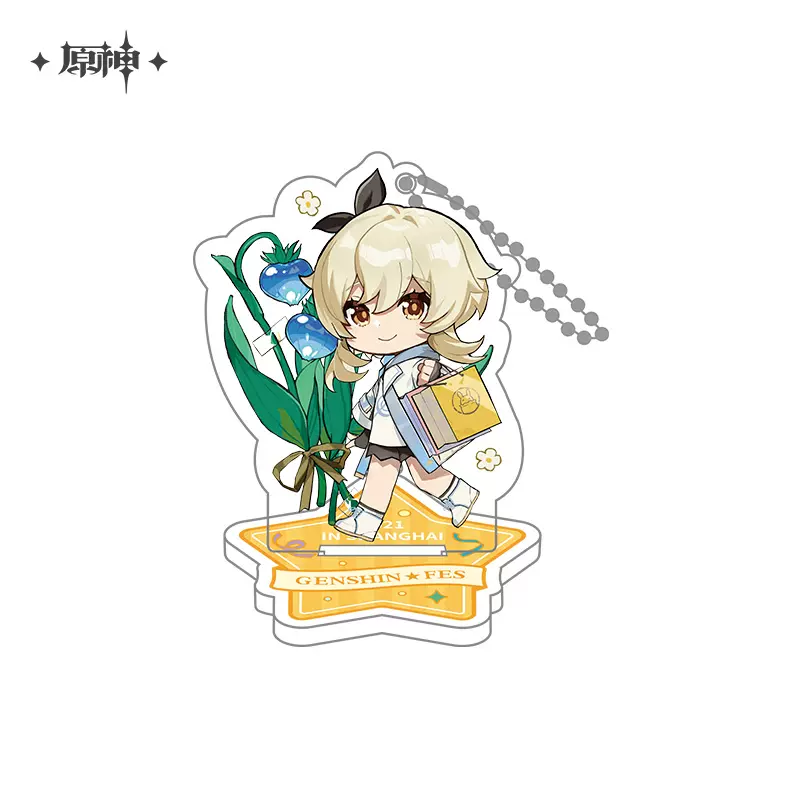 Genshin Impact - Genshin Impact FES 2023 Series Chibi Badge & Acrylic Keychain & Notebook miHoyo - Image 9