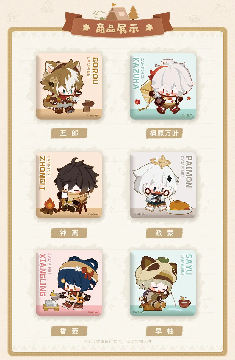 Genshin Impact - Go Camping! Series: Badge miHoYo - Image 5