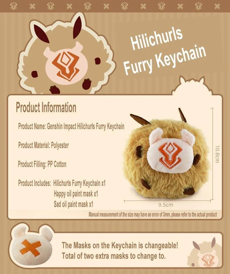 Genshin Impact - Hilichurls Furry Keychain miHoYo - Image 17