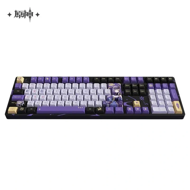 Genshin Impact - Keqing Theme Mechanical Keyboard miHoYo - Image 4