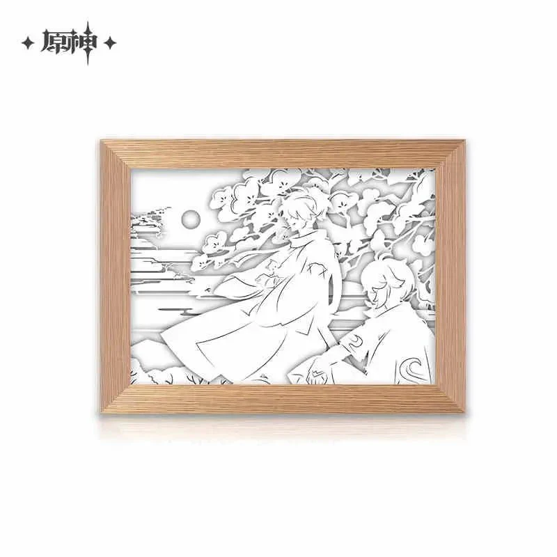 Genshin Impact - The Solitary Pursuit of Lightning Paper Carving miHoYo