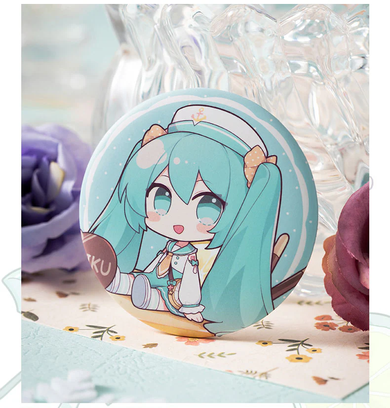 Hatsune Miku - Fruit Cake Metal Badge Moeyu - Image 7