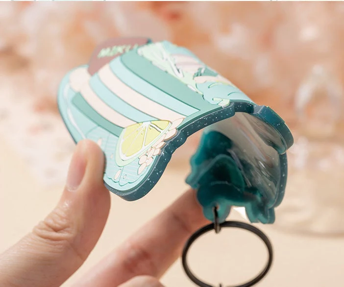 Hatsune Miku - Fruit Cake PVC Rubber Keychain Moeyu - Image 10
