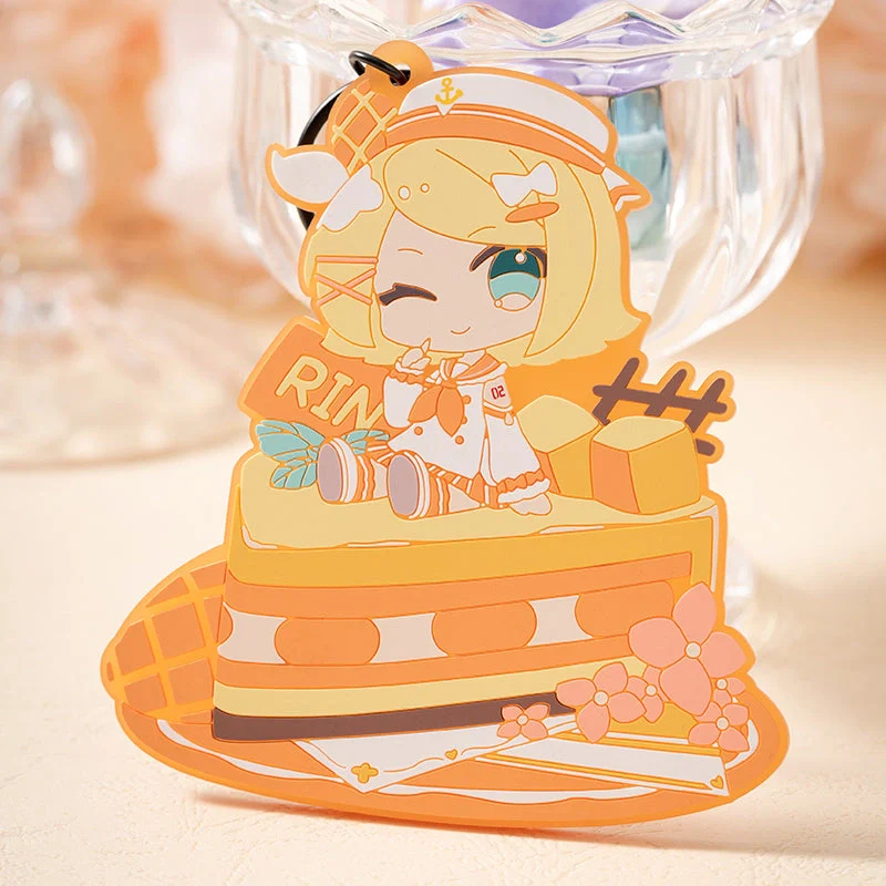 Hatsune Miku - Fruit Cake PVC Rubber Keychain Moeyu - Image 12