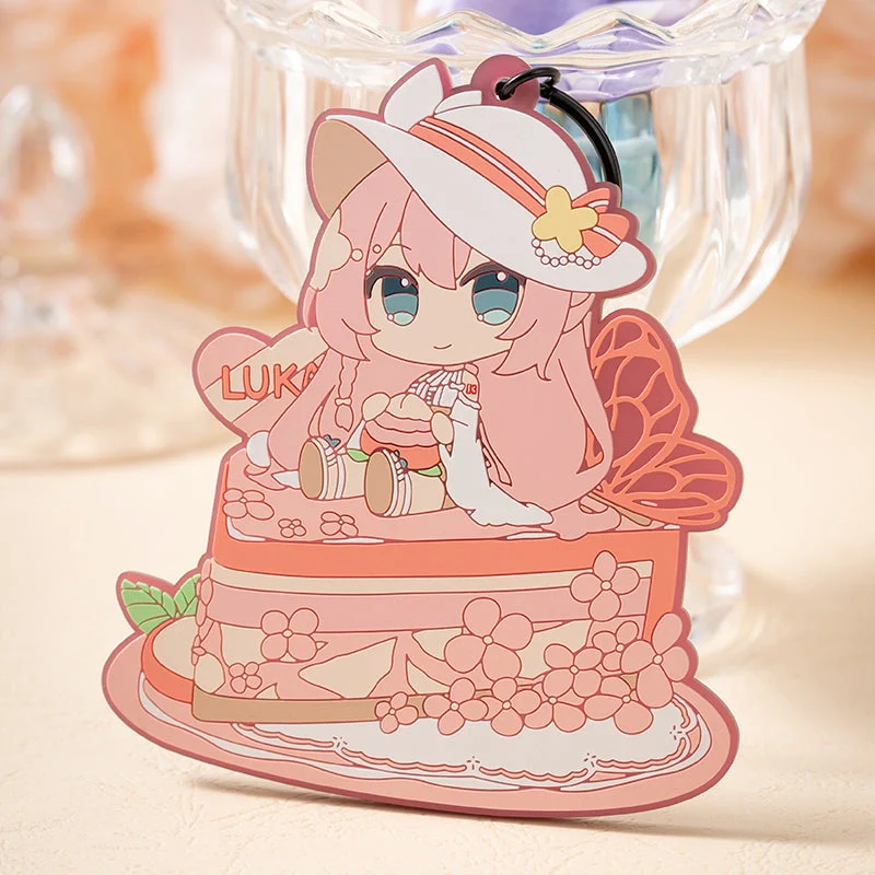 Hatsune Miku - Fruit Cake PVC Rubber Keychain Moeyu - Image 16