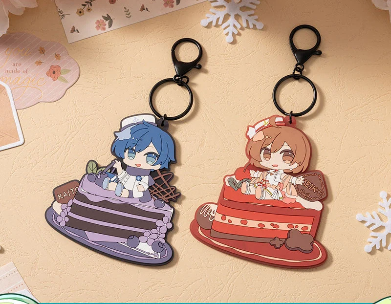 Hatsune Miku - Fruit Cake PVC Rubber Keychain Moeyu - Image 4