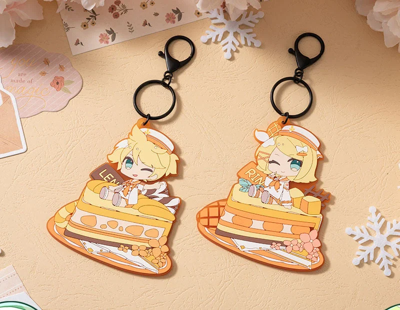 Hatsune Miku - Fruit Cake PVC Rubber Keychain Moeyu - Image 5