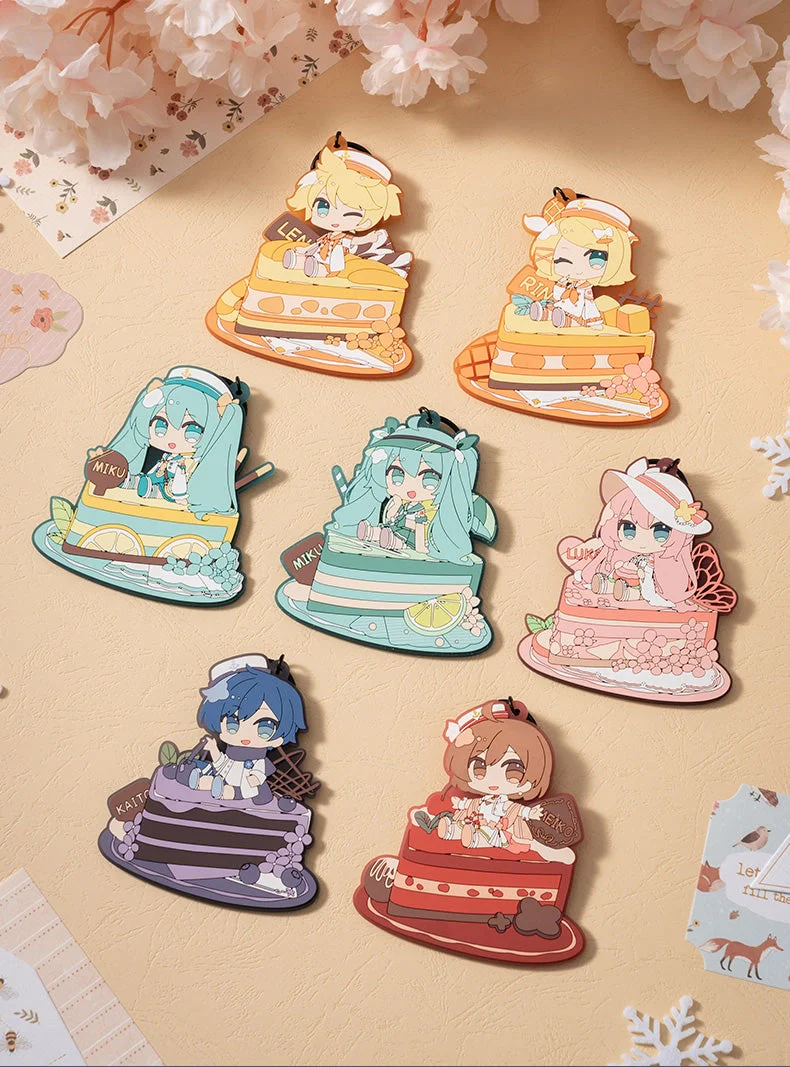 Hatsune Miku - Fruit Cake PVC Rubber Keychain Moeyu - Image 7