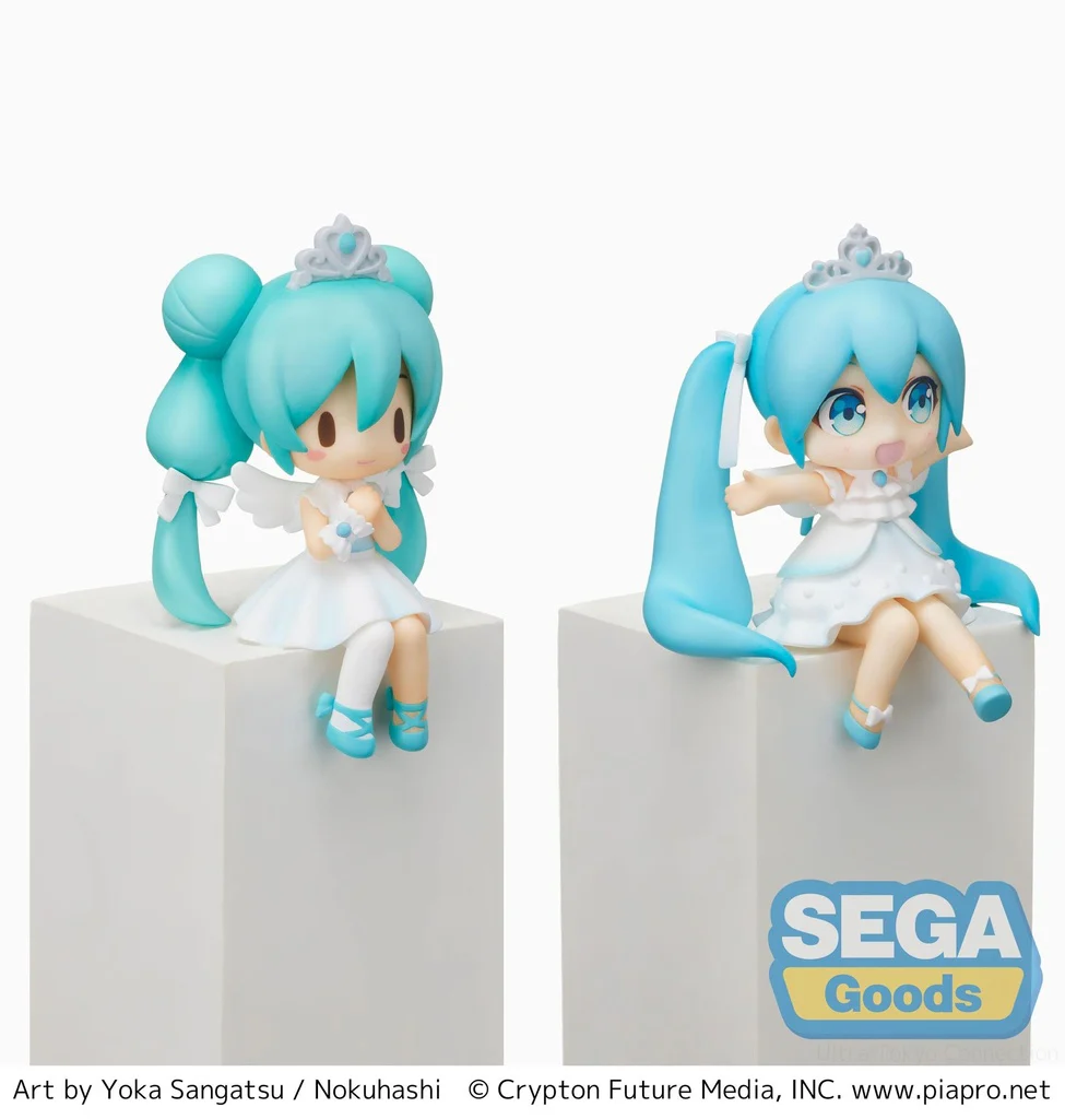 Hatsune Miku - Hatsune Miku (15th Anniversary Ver.) MP Perching Mini Figure SEGA - Image 4