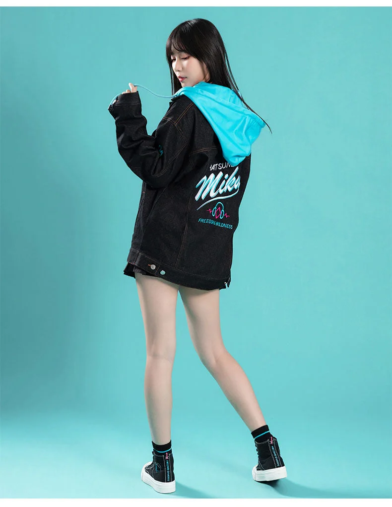 Hatsune Miku - Hatsune Miku 2021 Denim Jacket Outerwear Moeyu - Image 7