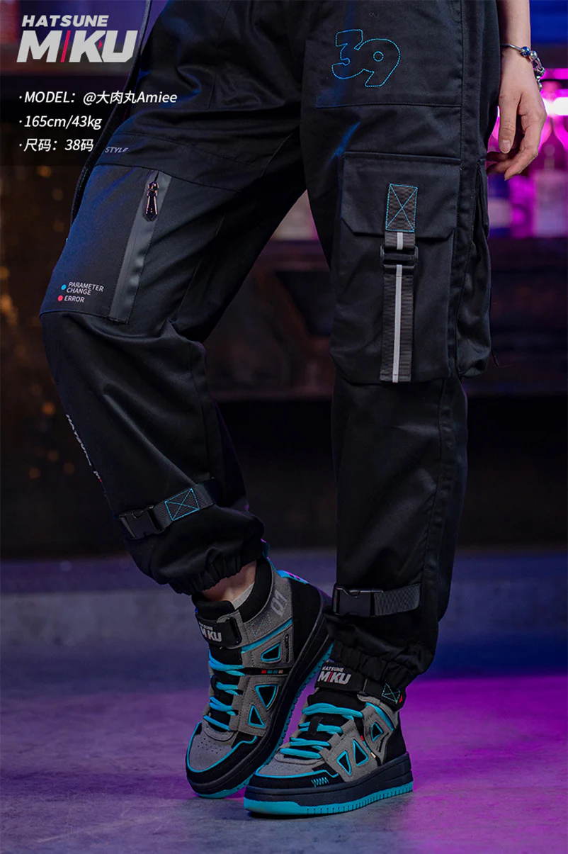 Hatsune Miku - Hatsune Miku 2023 Cyber Style Rider Series Sneakers Moeyu - Image 9