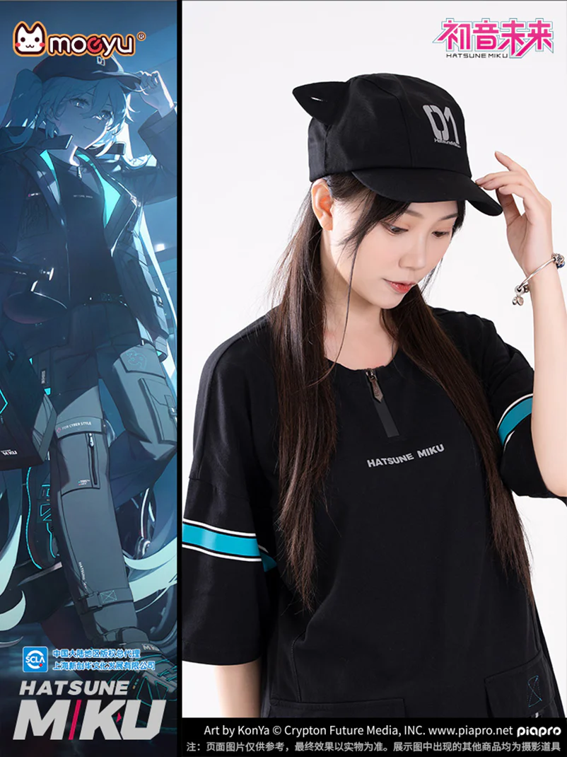 Hatsune Miku - Hatsune Miku 2023 Cyber Style Rider Series Peaked Cap Moeyu - Image 2