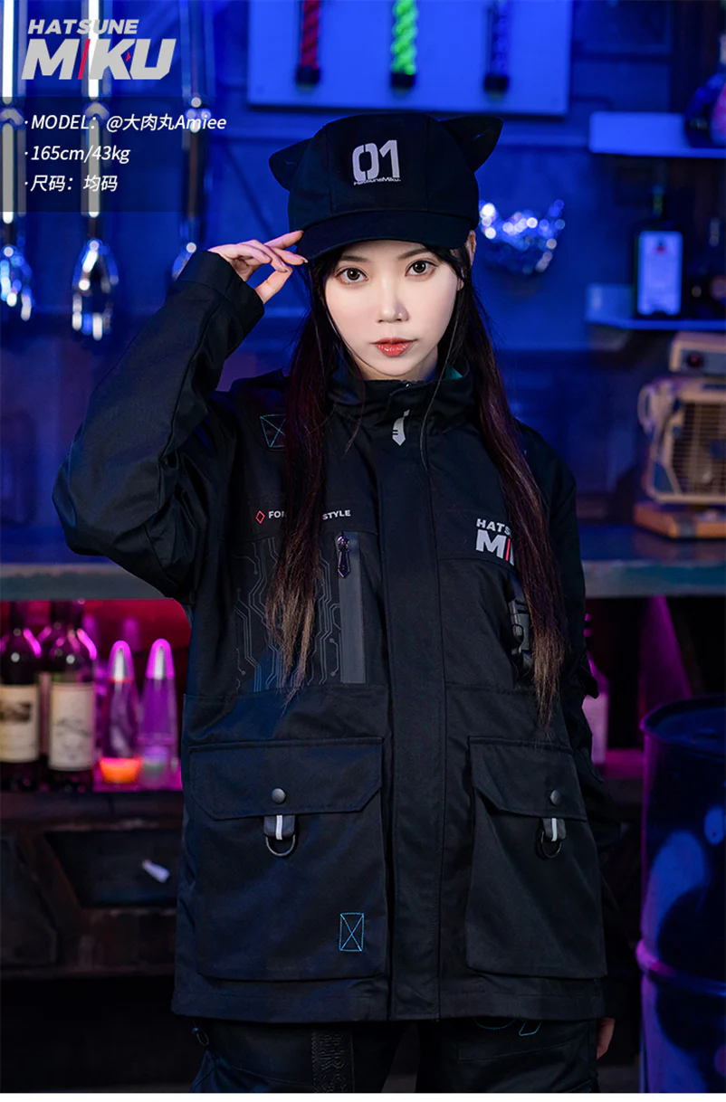 Hatsune Miku - Hatsune Miku 2023 Cyber Style Rider Series Peaked Cap Moeyu - Image 9