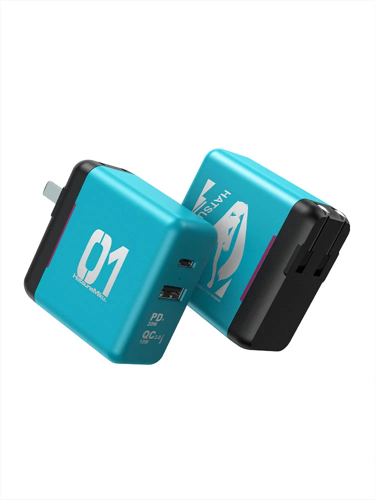 Hatsune Miku - Hatsune Miku 38W PD+QC Charger Moeyu - Image 3
