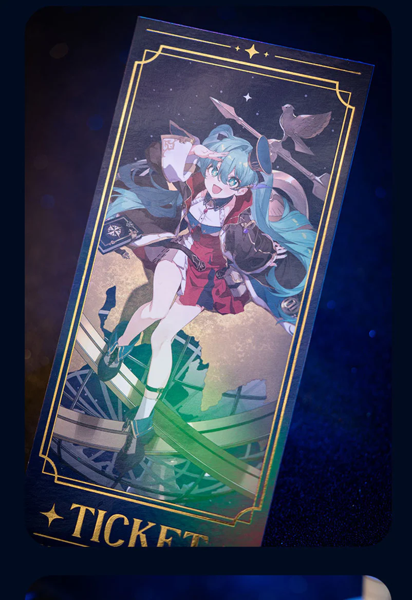 Hatsune Miku - Hatsune Miku 39 The Great Discovery of The Dimension Laser Ticket Moeyu - Image 9