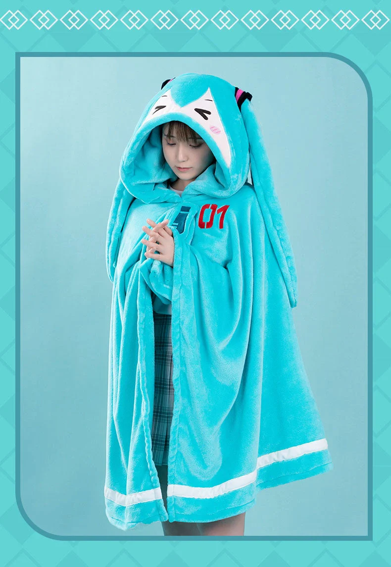 Hatsune Miku - Hatsune Miku Air Conditioning Blanket Moeyu - Image 6