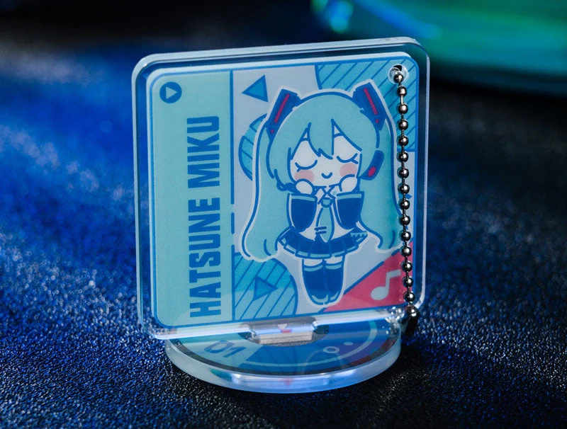 Hatsune Miku - Hatsune Miku CD Acrylic Stand Keychain Moeyu - Image 6