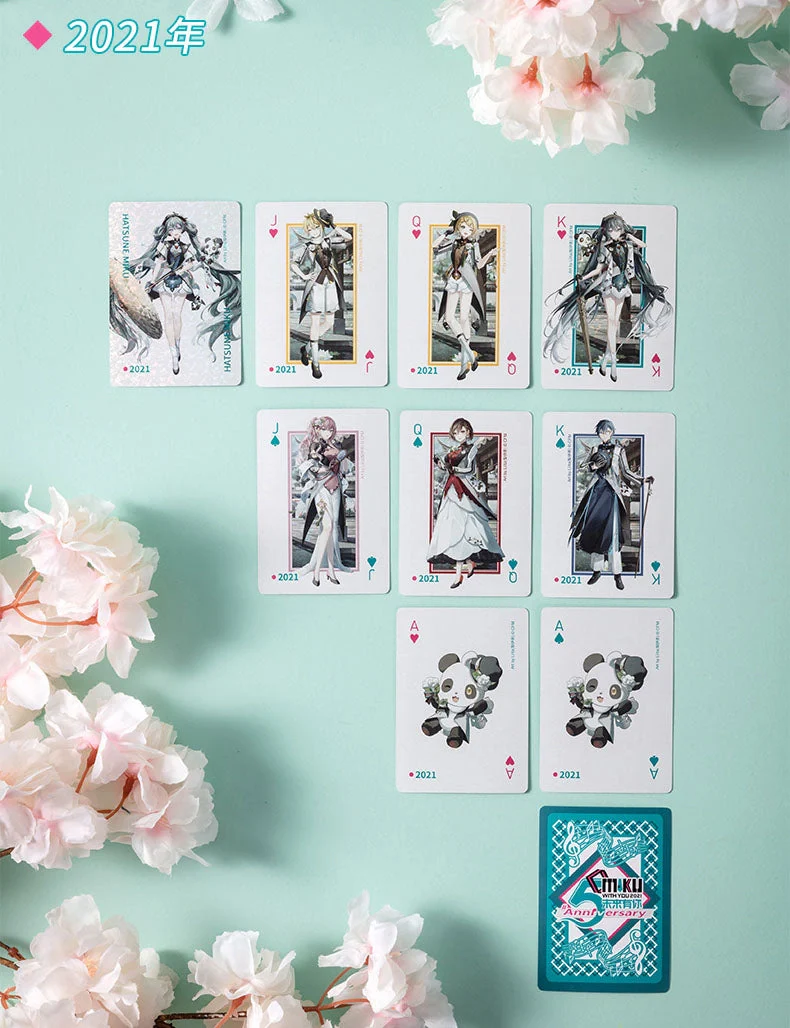 Hatsune Miku - Hatsune Miku Five Years Anniversary Poker Card Moeyu - Image 6