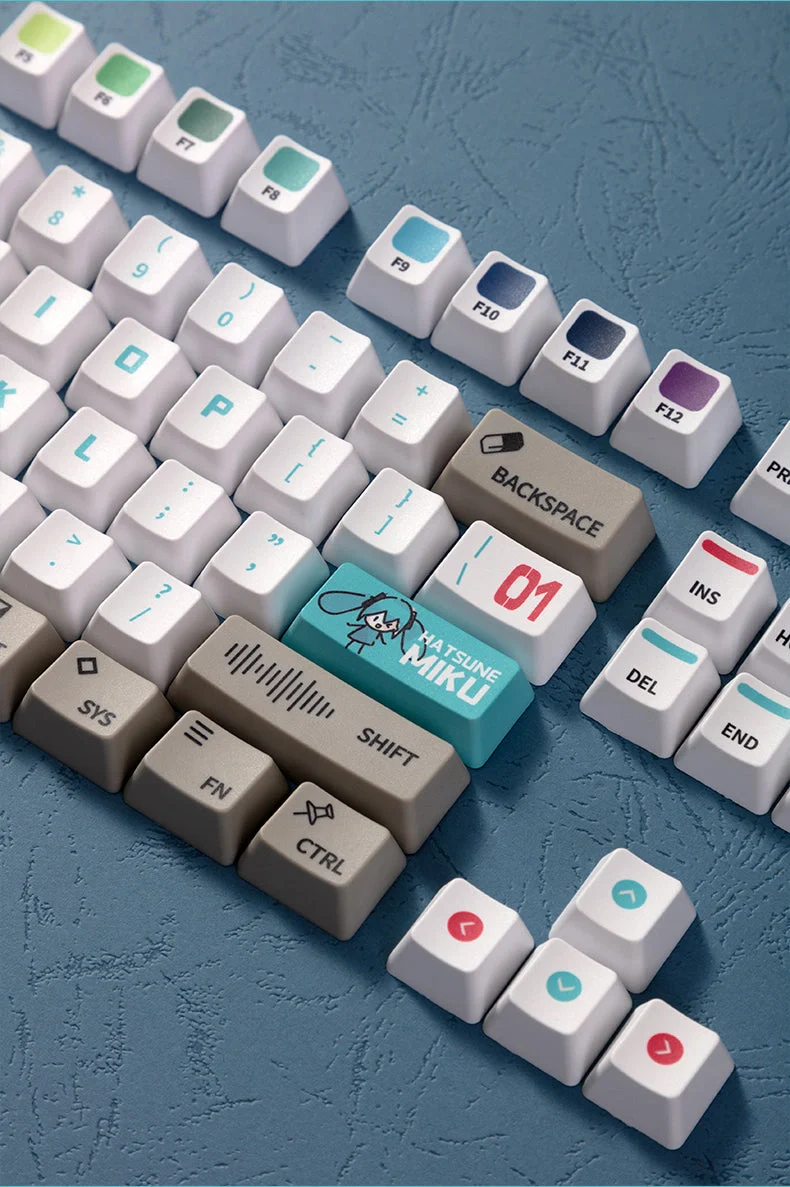 Hatsune Miku - Hatsune Miku Full Keycap Set Moeyu - Image 5