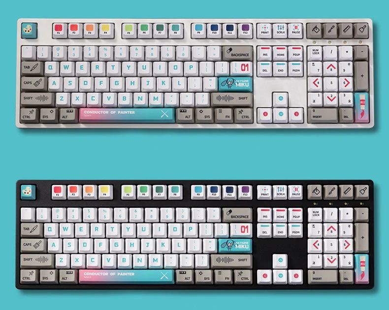 Hatsune Miku - Hatsune Miku Full Keycap Set Moeyu - Image 7