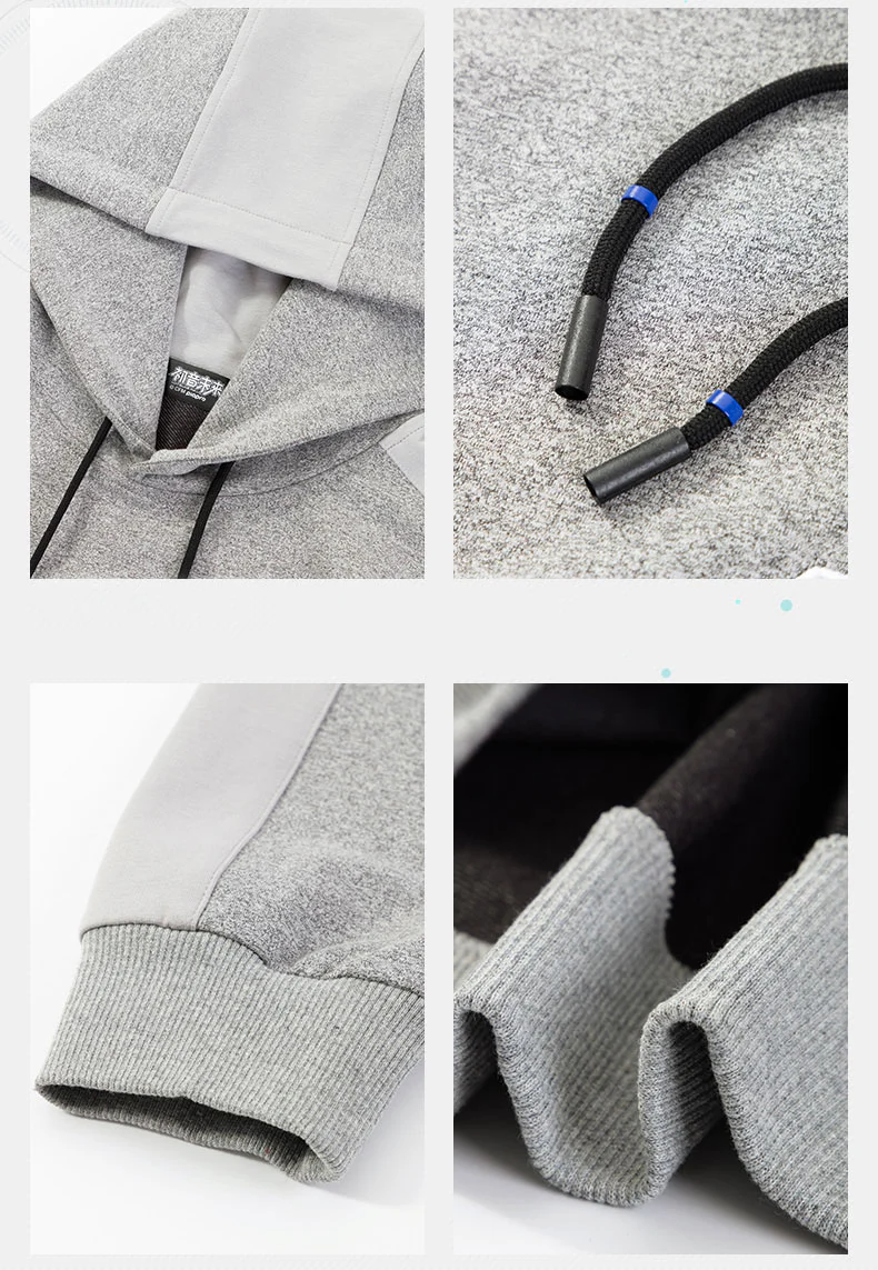 Hatsune Miku - Hatsune Miku Grey Hoodie Outerwear Moeyu - Image 12