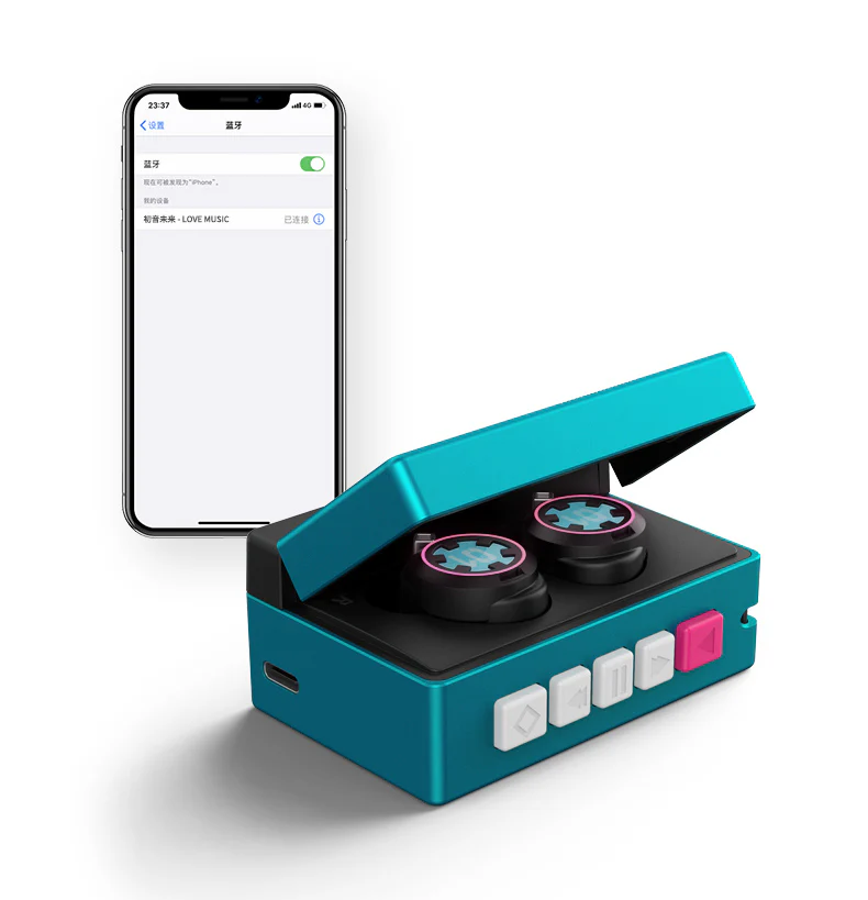 Hatsune Miku - Hatsune Miku Love Music Bluetooth Earphone Moeyu - Image 14