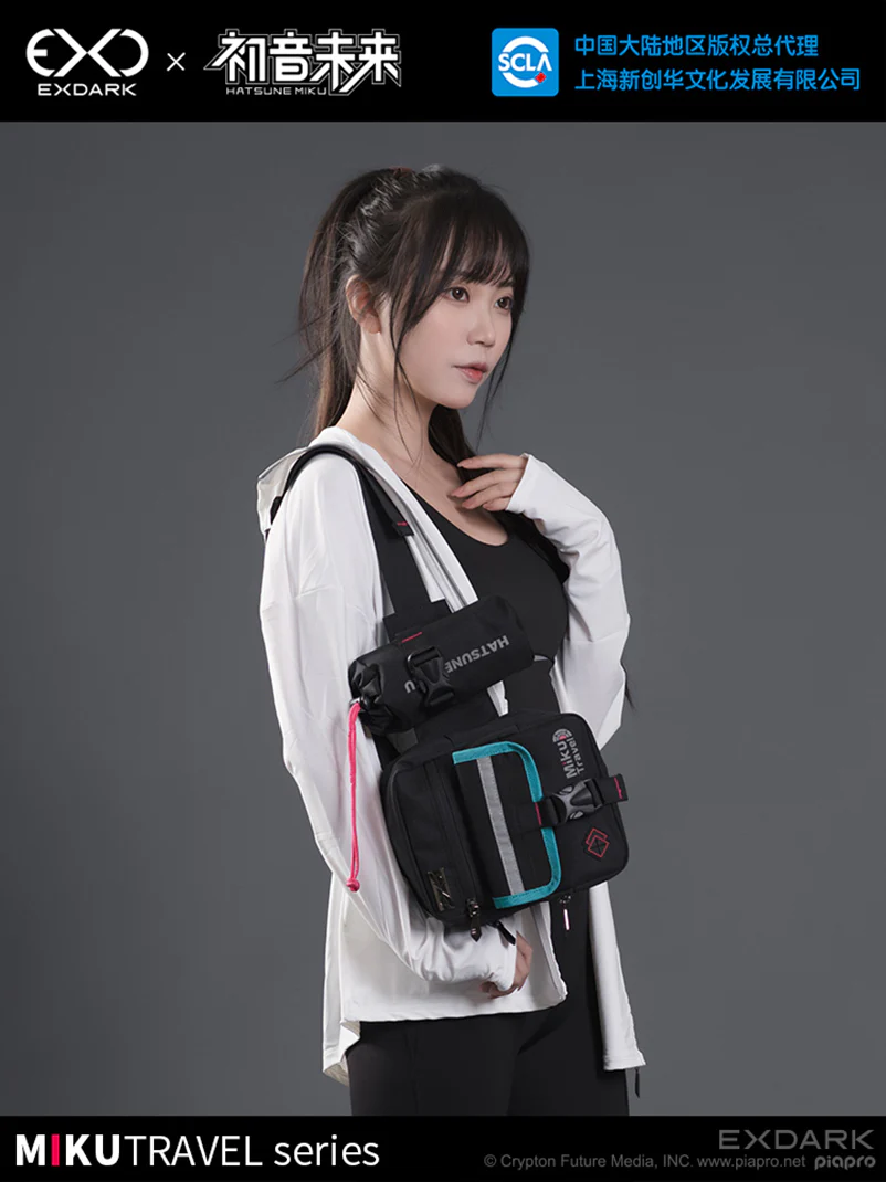 Hatsune Miku - Hatsune Miku Mikutravel Series Outdoor Belt Bag Moeyu - Image 4