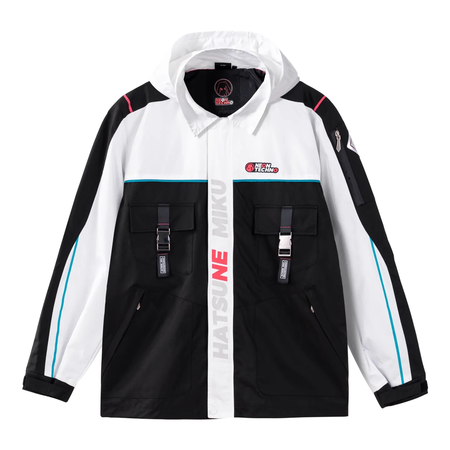Hatsune Miku - Hatsune Miku Neon Electro Series Casual Hooded Jacket Moeyu - Image 5