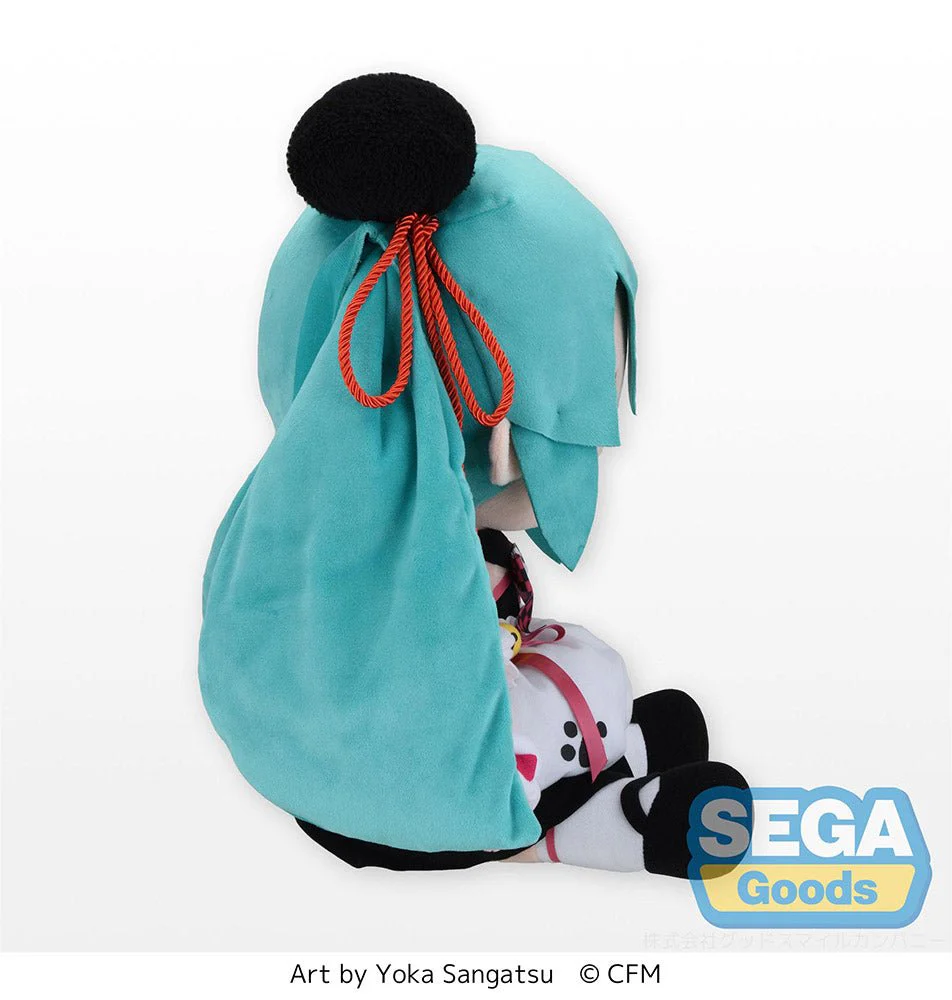 Hatsune Miku - Hatsune Miku (Panda Manju LL ver.) Fluffy Plush SEGA - Image 3